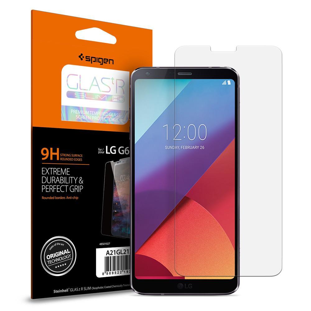 Spigen: LG G6 - Premium Tempered Glass Screen Protector image