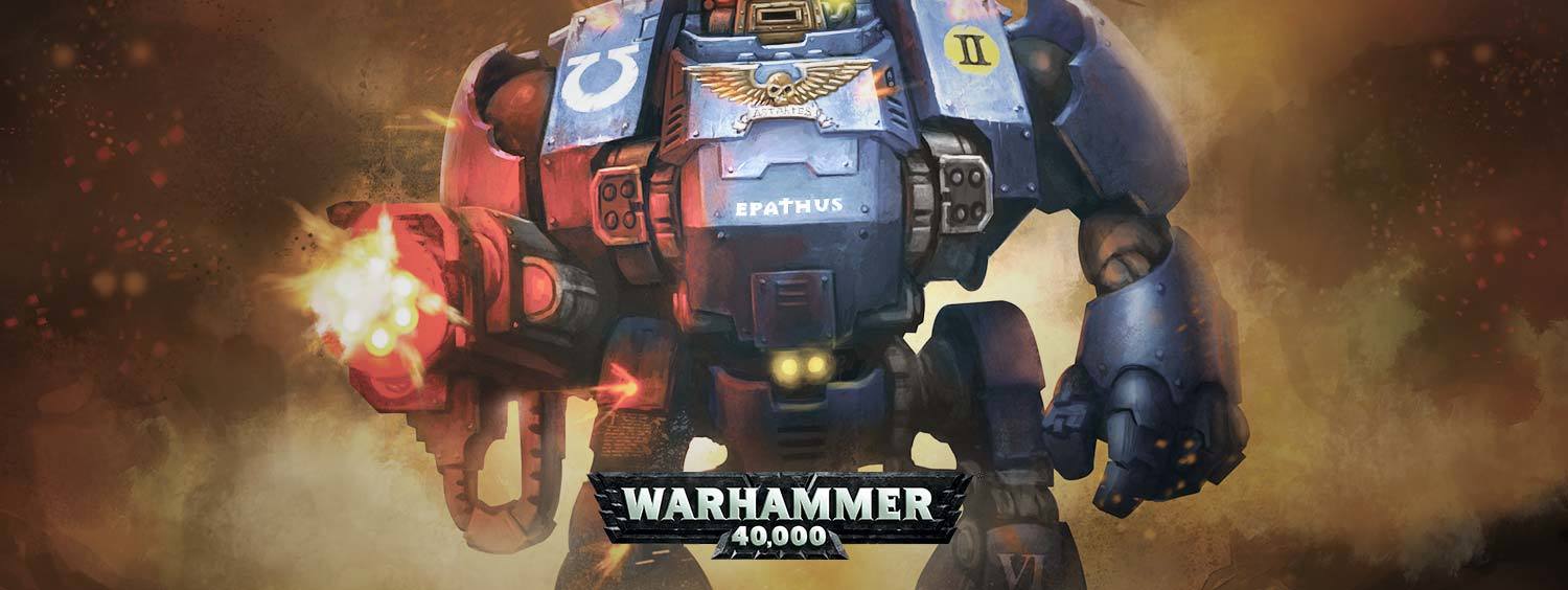 Warhammer 40,000: Easy to Build - Space Marines Primaris Redemptor Dreadnought image