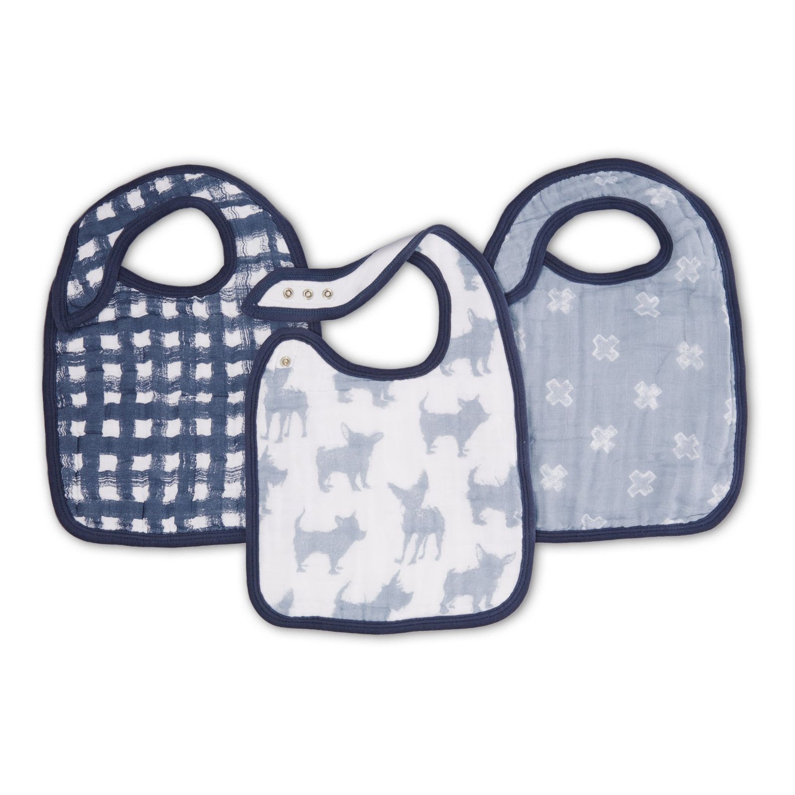 Aden + Anais: Classic Snap Bib - Waverly (3 Pack) image