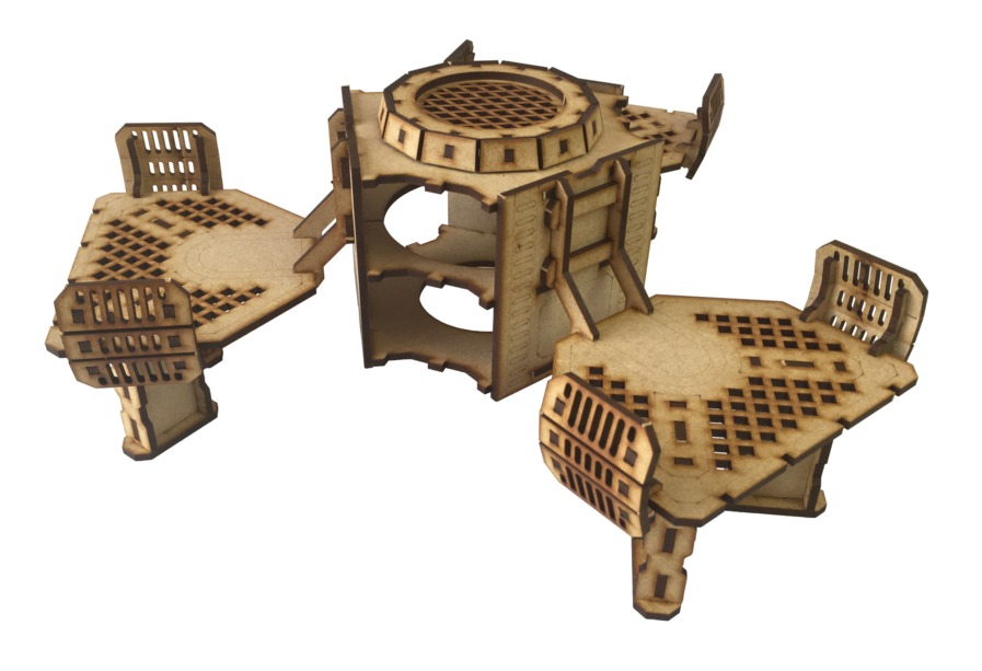 TTCombat: Tabletop Scenics – Sector 3 Chem Vat Connector image