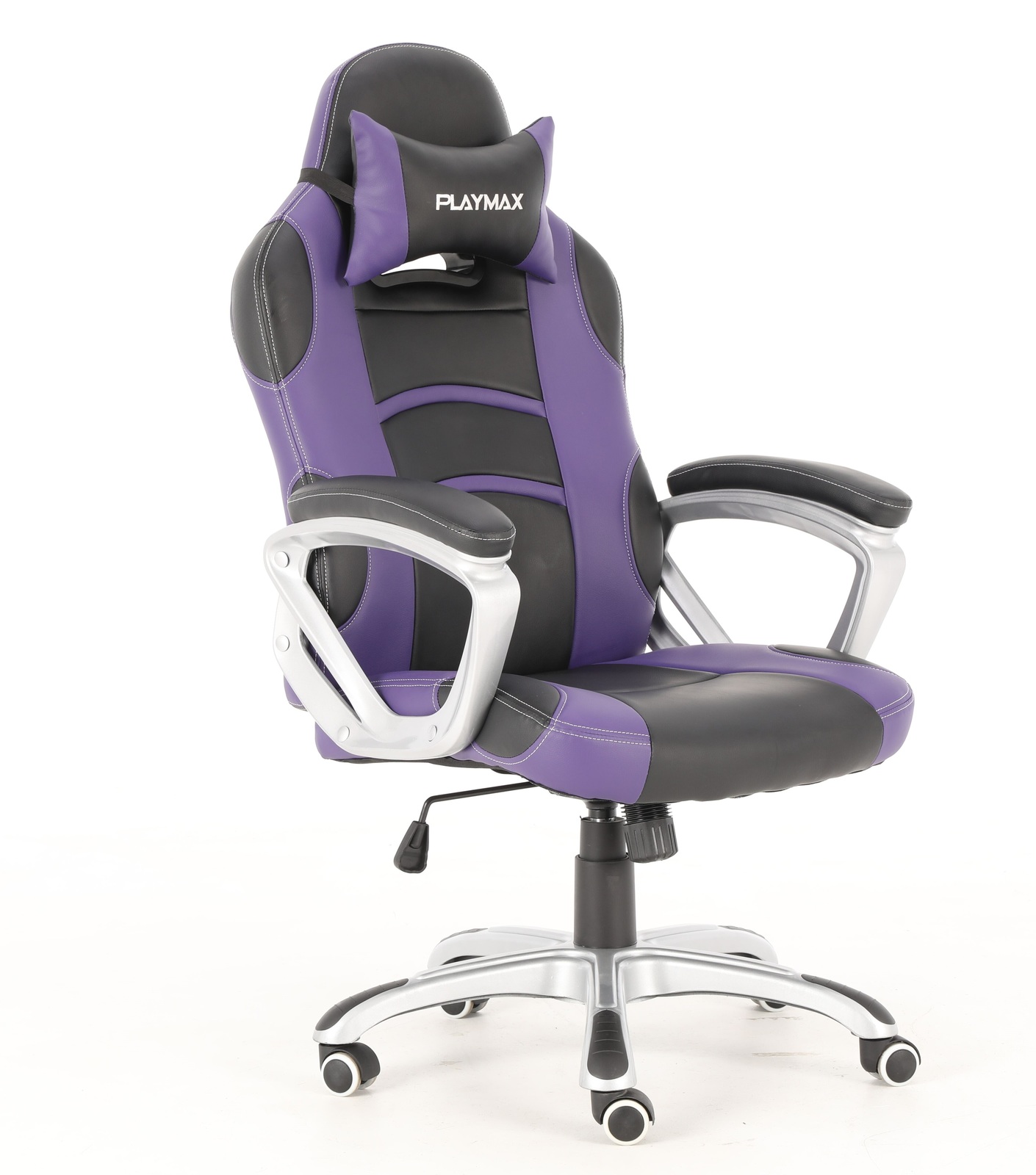 Playmax Gaming Chair Purple and Black for image