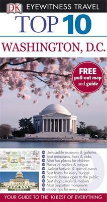 DK Eyewitness Top 10 Travel Guide: Washington DC on Paperback by Susan Burke