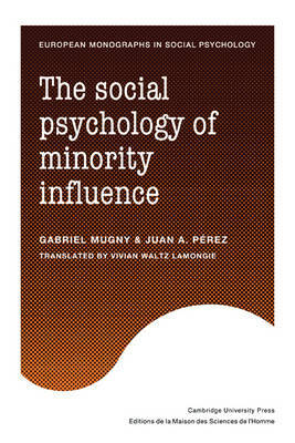 European Monographs in Social Psychology by Gabriel Mugny image