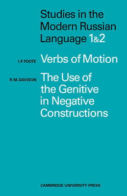 Studies in the Modern Russian Language by I.P. Foote image