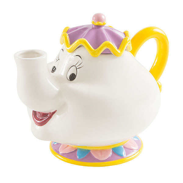 Beauty and the Beast Mrs. Potts Sculpted Ceramic Teapot image