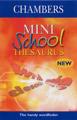 Chambers Mini School Thesaurus image