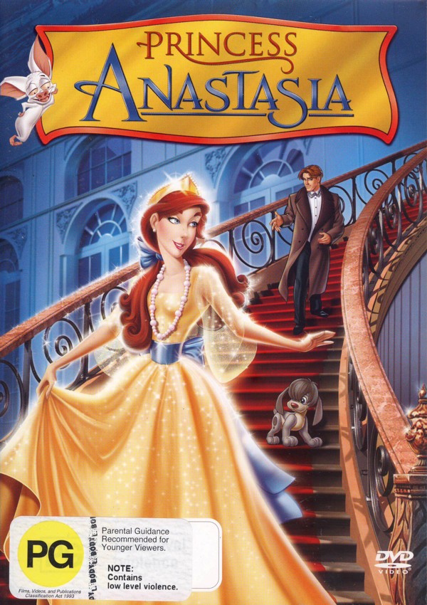 Princess Anastasia on DVD image