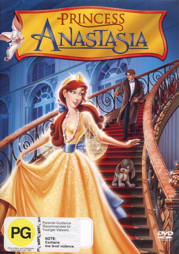 Princess Anastasia on DVD