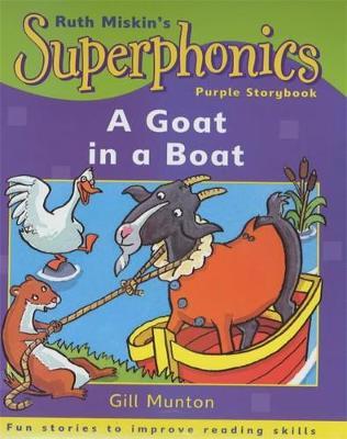 Purple Storybook: A Goat in a Boat by Gill Munton image