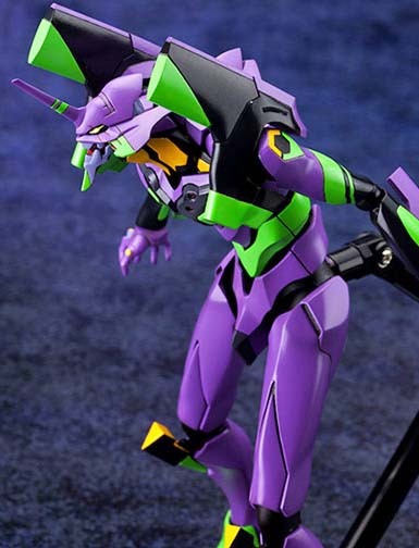 Evangelion 1/400 Scale EVA-01 Test Type Model Kit image