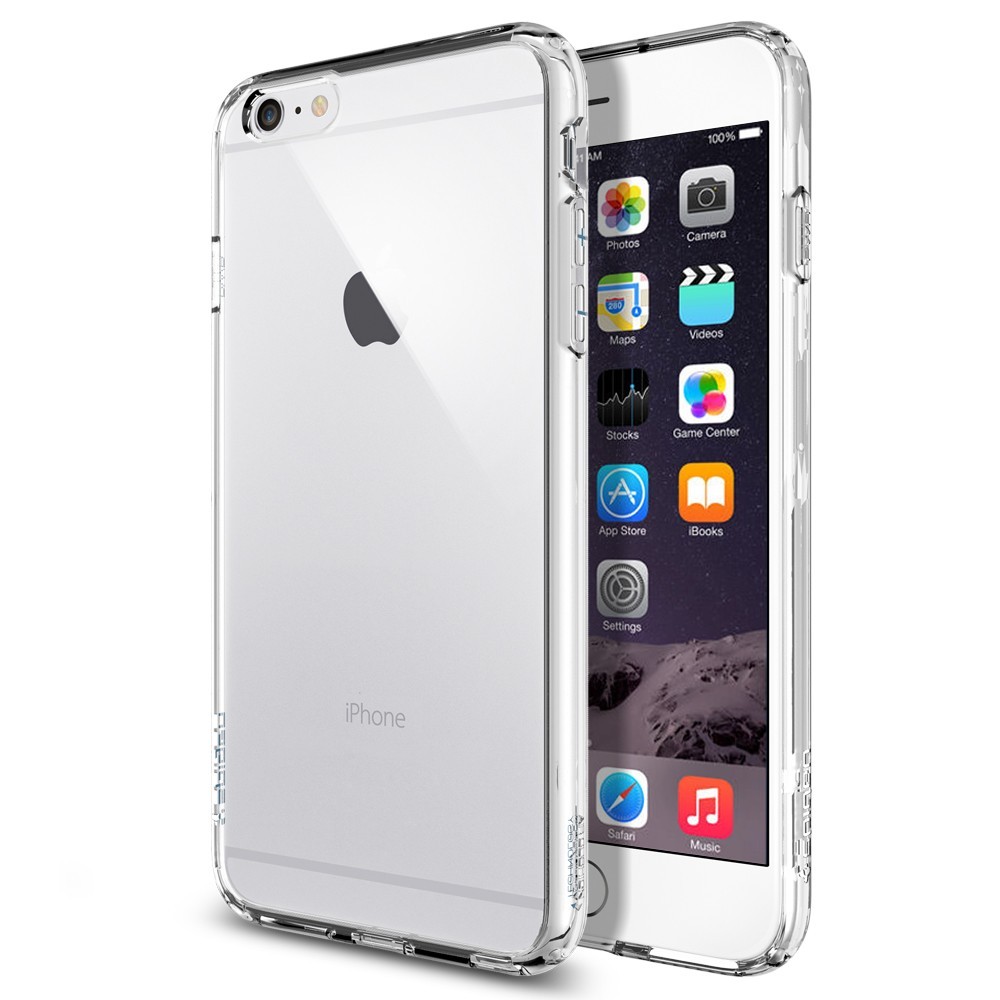 Spigen Ultra Hybrid Case for iPhone 6 Plus (Clear) image