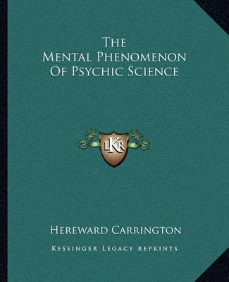 Mental Phenomenon of Psychic Science image