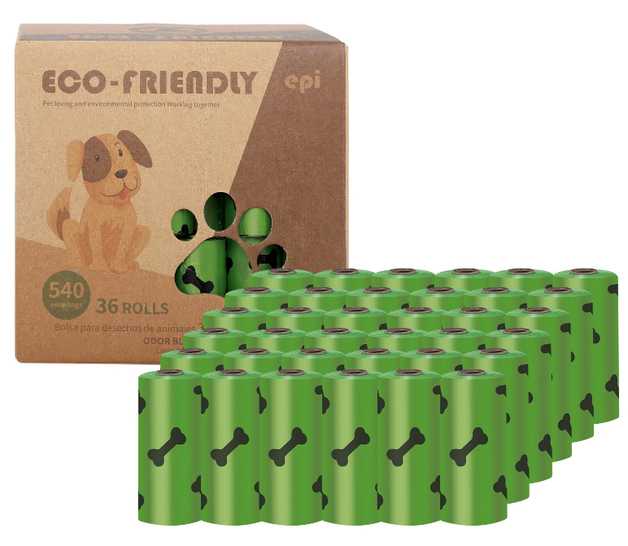 Biodegradable Pet Garbage Bag - 36 Rolls