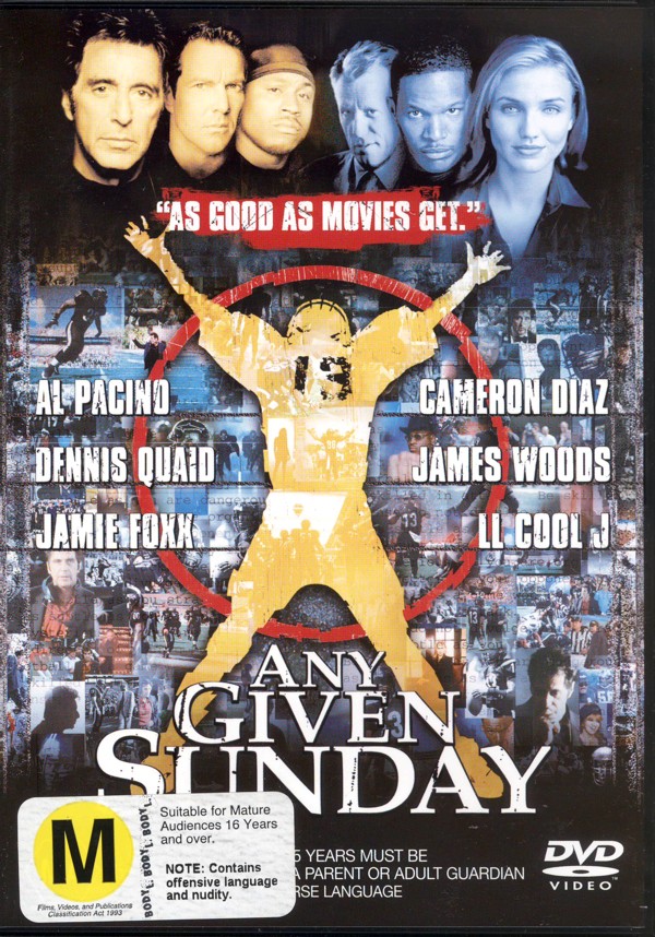Any Given Sunday on DVD image