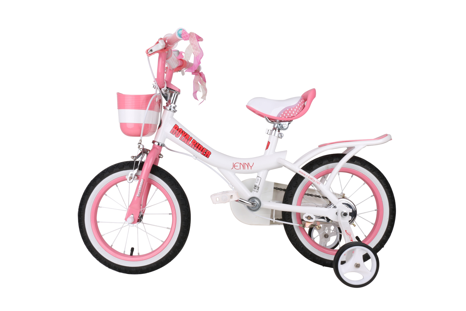 RoyalBaby: Jenny G-4 - 16" Girl's Bike (White)