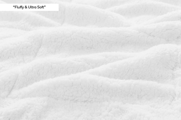 Ovela Reversible Sherpa Fleece Throw Blanket (Teal, Queen/King) | at Mighty  Ape NZ