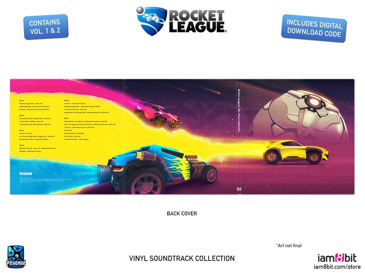 Rocket League Soundtrack (3LP) on Vinyl by Soundtrack / Various