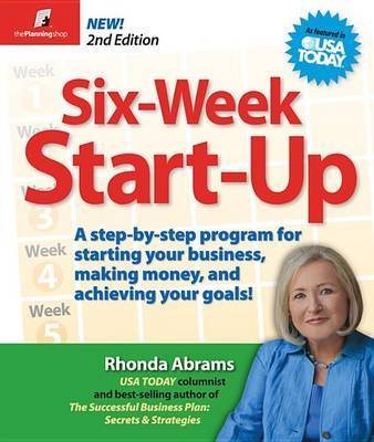 Six-Week Start-Up by Rhonda Abrams image