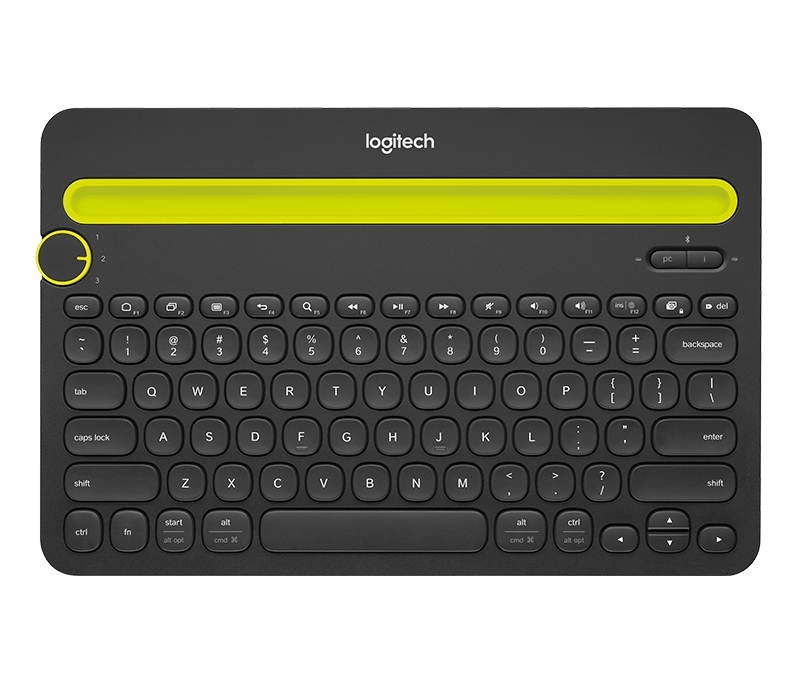 Logitech K480 Multi-Device Bluetooth Keyboard (Black) image