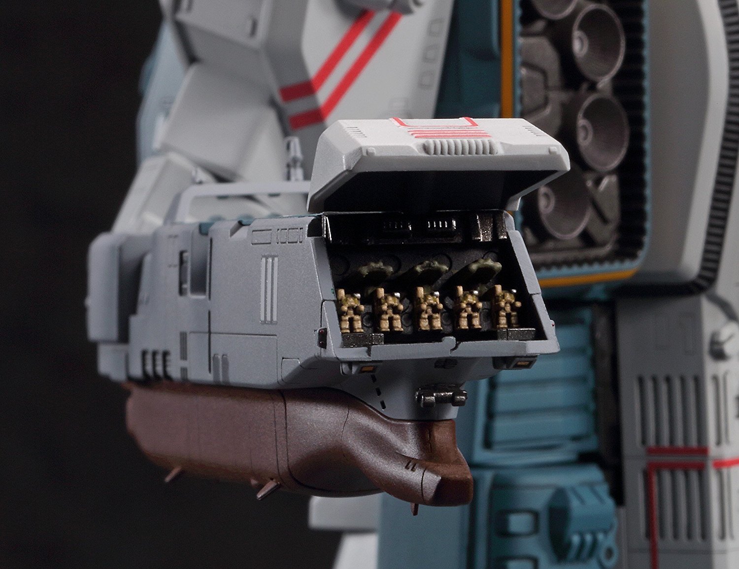 1/4000 SDF-1 Macross Forced Attack Type w/Prometheus & Daedalus - Model Kit image