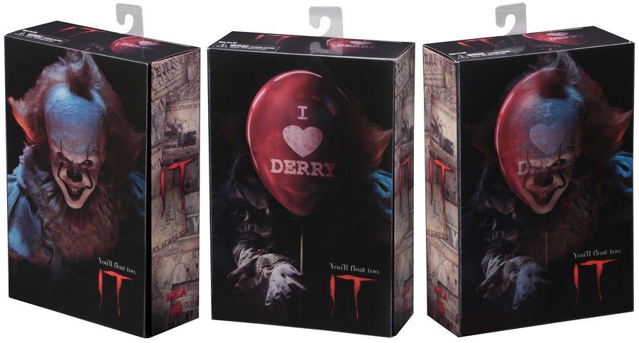 It (2017): Pennywise "I Heart Derry" - 7" Action Figure image