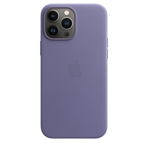 Apple iPhone 13 Pro Max Leather Case with MagSafe Wisteria at