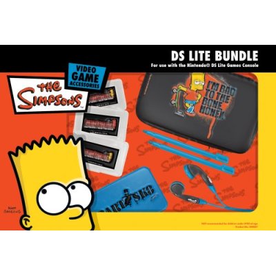The Simpsons Officially Licensed DS Lite Bundle - Bart for Nintendo DS image