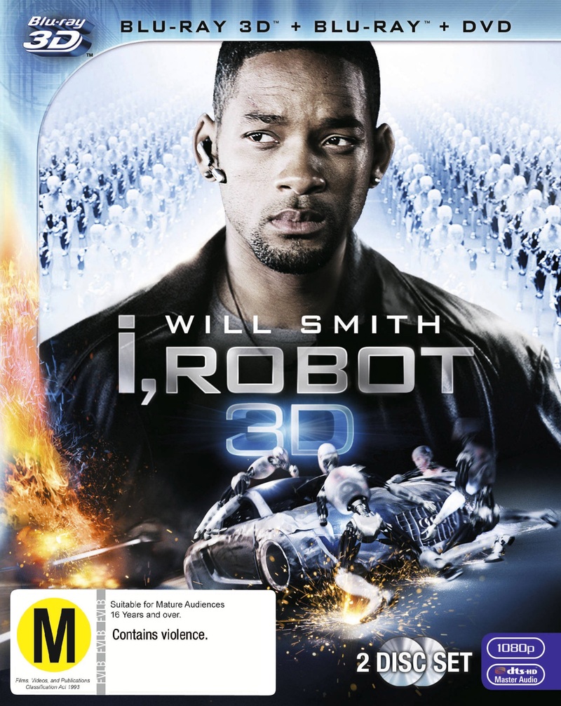 I, Robot on Blu-ray, 3D Blu-ray image
