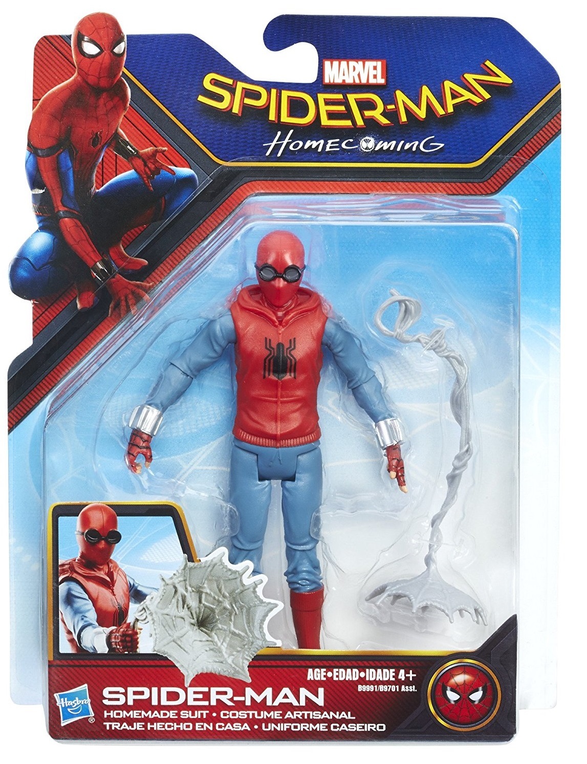 Buy SpiderMan (Homemade Suit) 6" Action Figure at Mighty Ape Australia