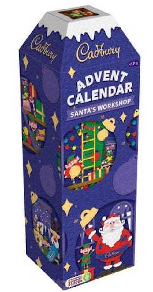 Cadbury 3D Christmas Advent Calendar at Mighty Ape NZ