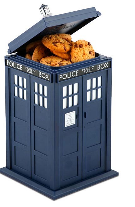 Doctor Who - Tardis Talking Cookie Jar