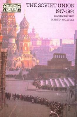 The Soviet Union 1917-1991 by Martin McCauley image