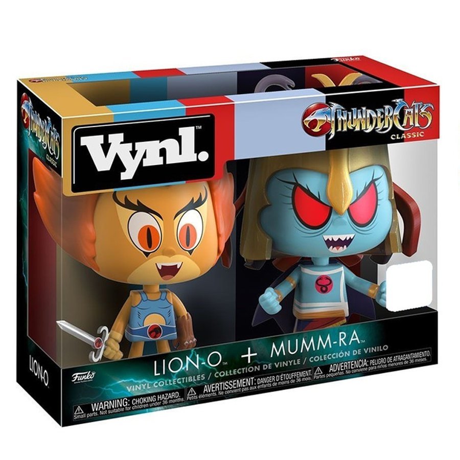 Lion-O + Mumm-Ra - Vynl. Figure 2-Pack