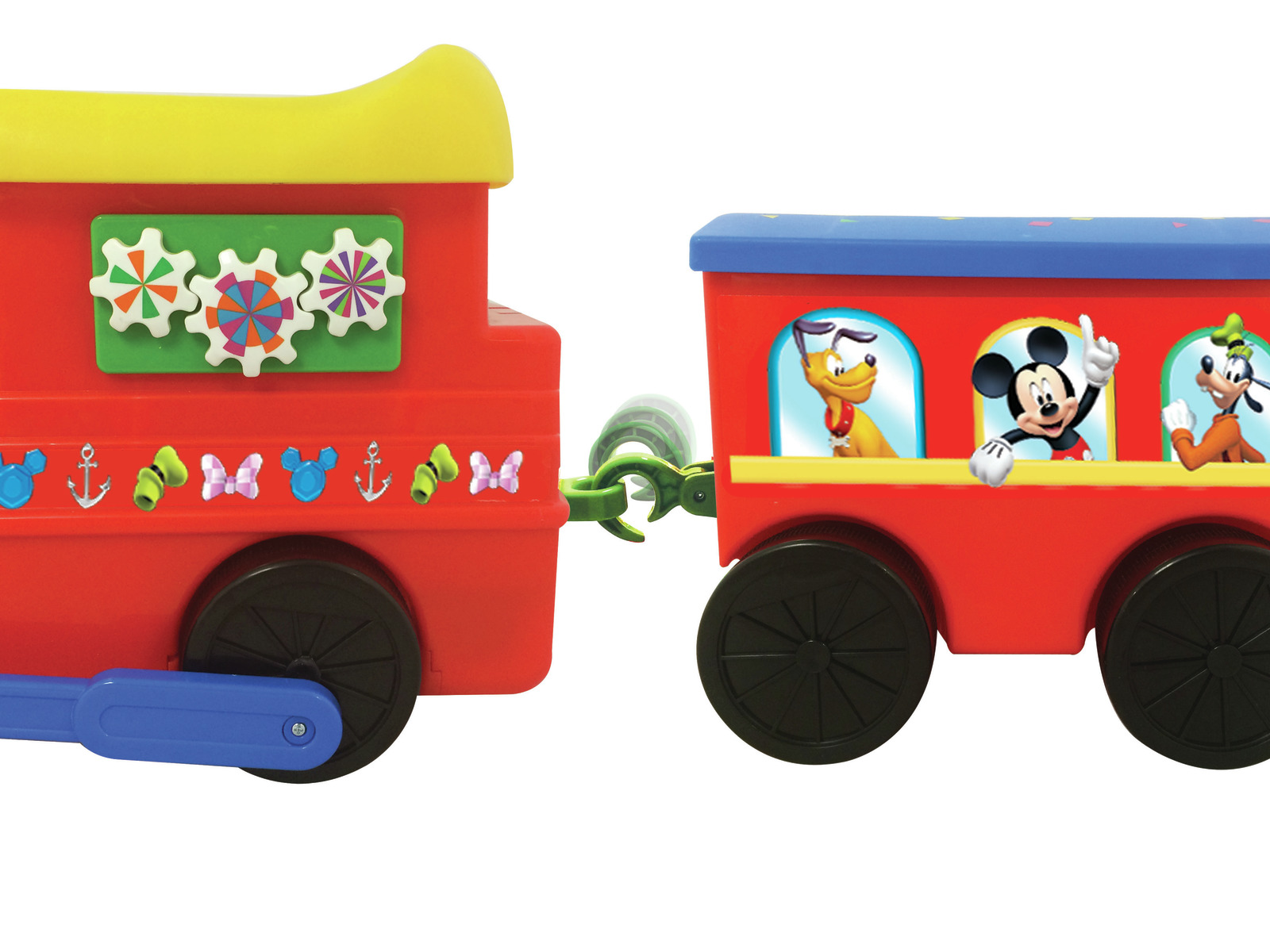 Kiddieland: Powered Train Activity Ride-On - Mickey Mouse image