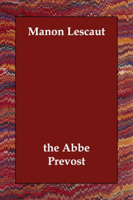 Manon Lescaut by the Abbe Prevost image