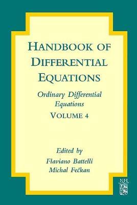 Handbook of Differential Equations: Ordinary Differential Equations: Volume 4 by Flaviano Battelli image