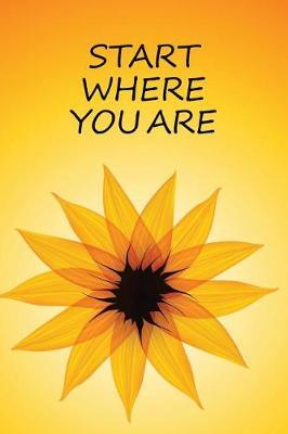 Start Where You Are a daily notebook by Just Write Press image