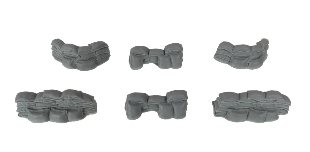 TTCombat: Tabletop Scenics - Sandbags image