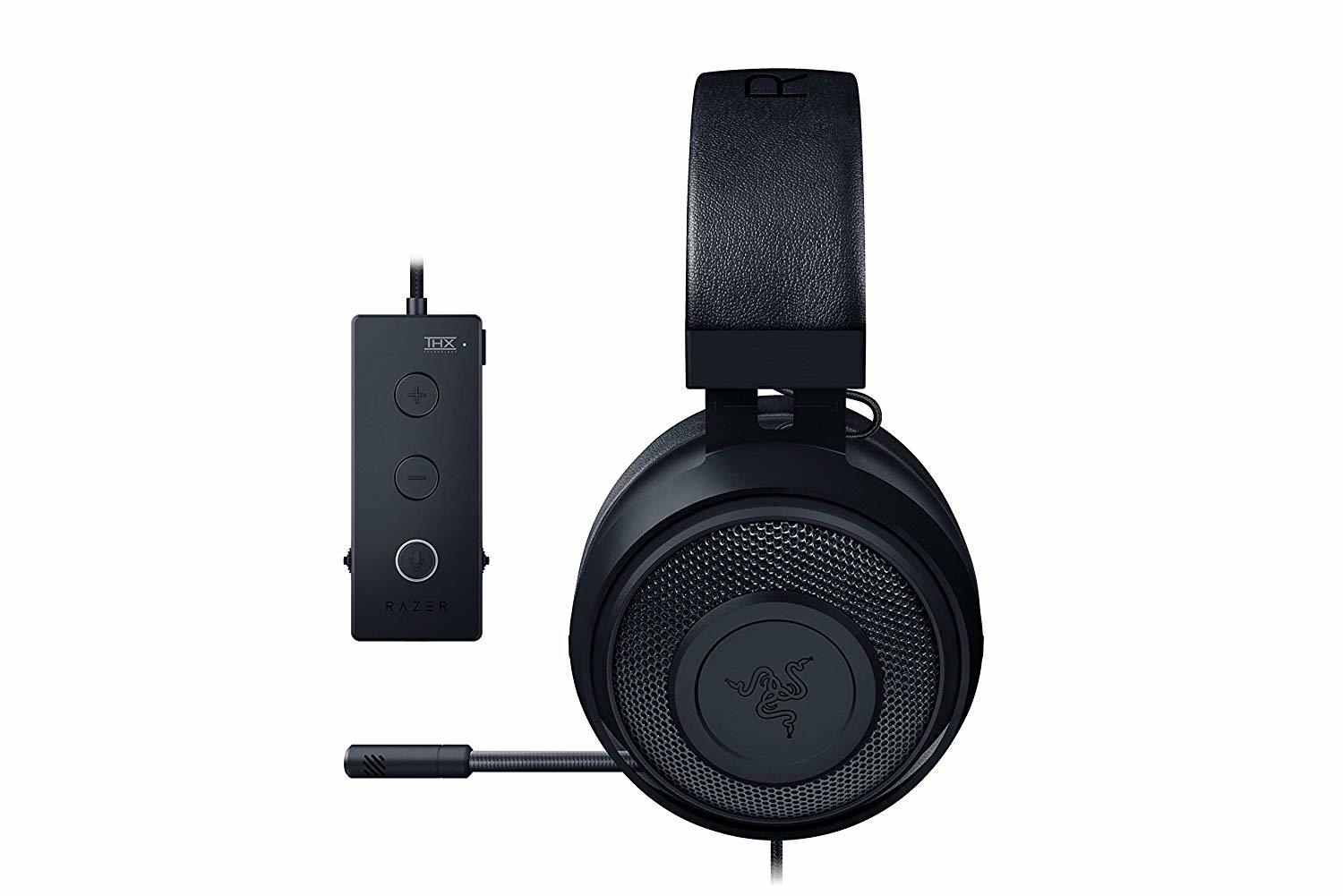 Razer Kraken Tournament Edition Gaming Headset - Black on PC