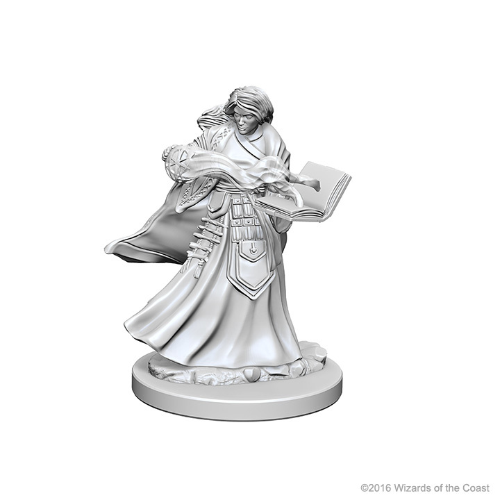 D&D Nolzur's Marvelous: Unpainted Minis - Human Female Wizard image
