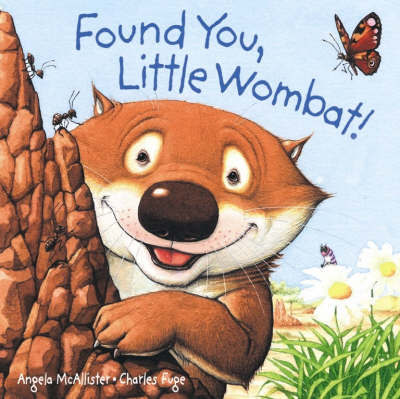 Found You, Little Wombat! Board Book by Angela McAllister image
