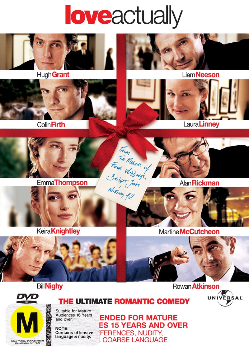 Love Actually on DVD image