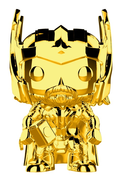 Thor Gold Chrome Pop! Vinyl Figure image