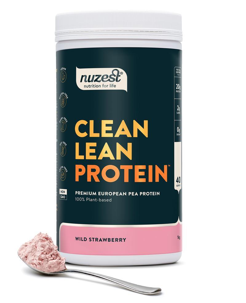 Nuzest Clean Lean Protein - Wild Strawberry (1kg) image