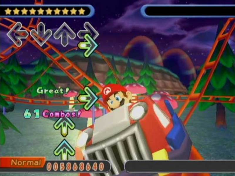 Dancing Stage Mario Mix + Dancing Mat for GameCube image