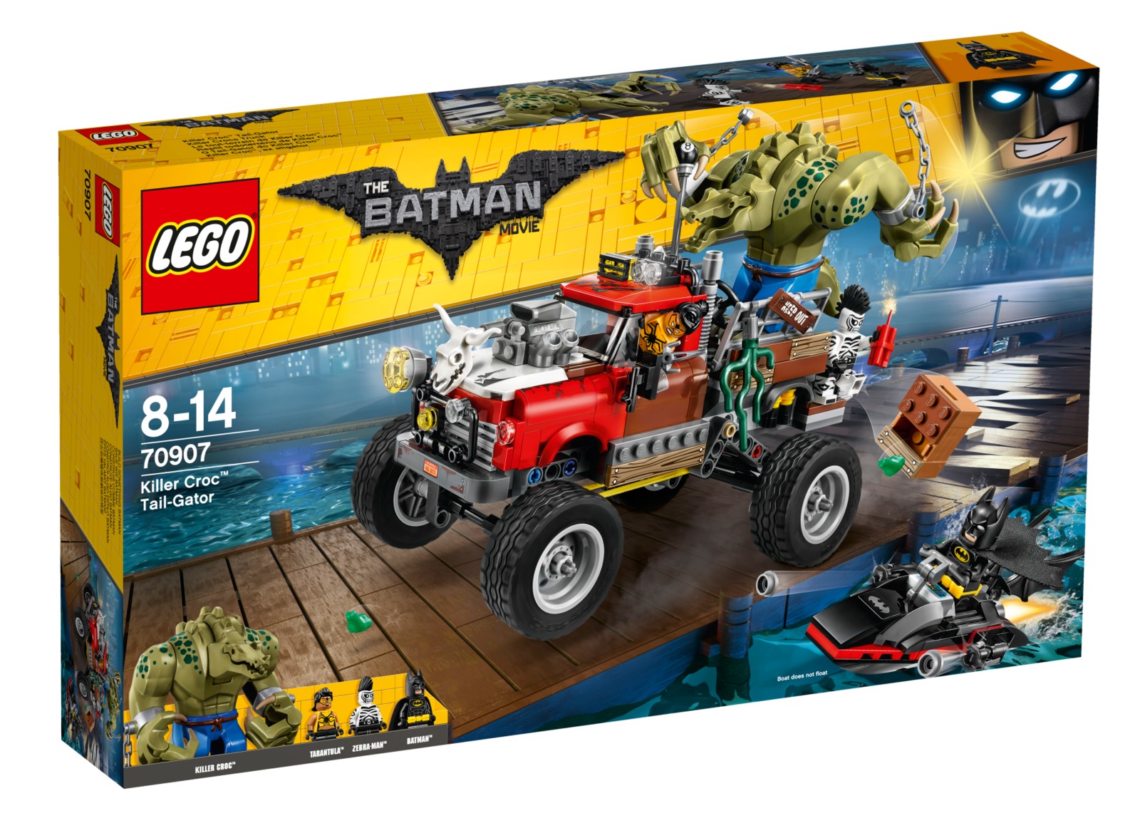 LEGO Batman Movie: Killer Croc Tail-Gator (70907) image