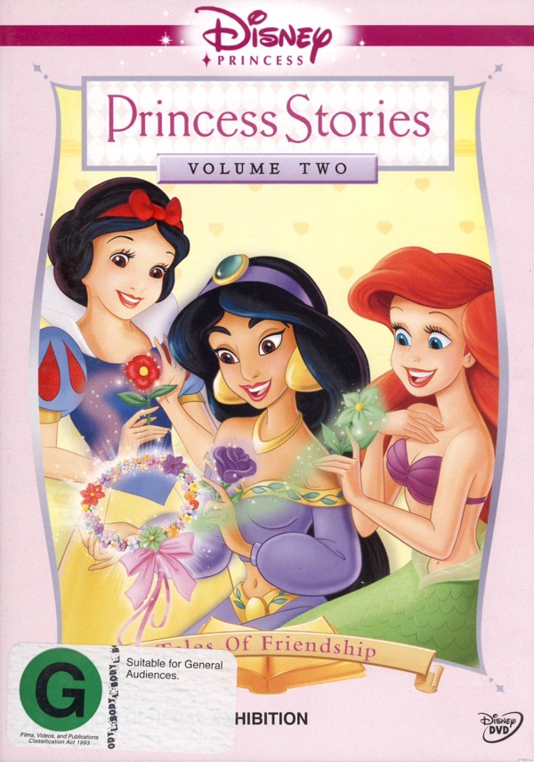 Disney Princess Stories Vol 2 - Tales of Friendship on DVD image