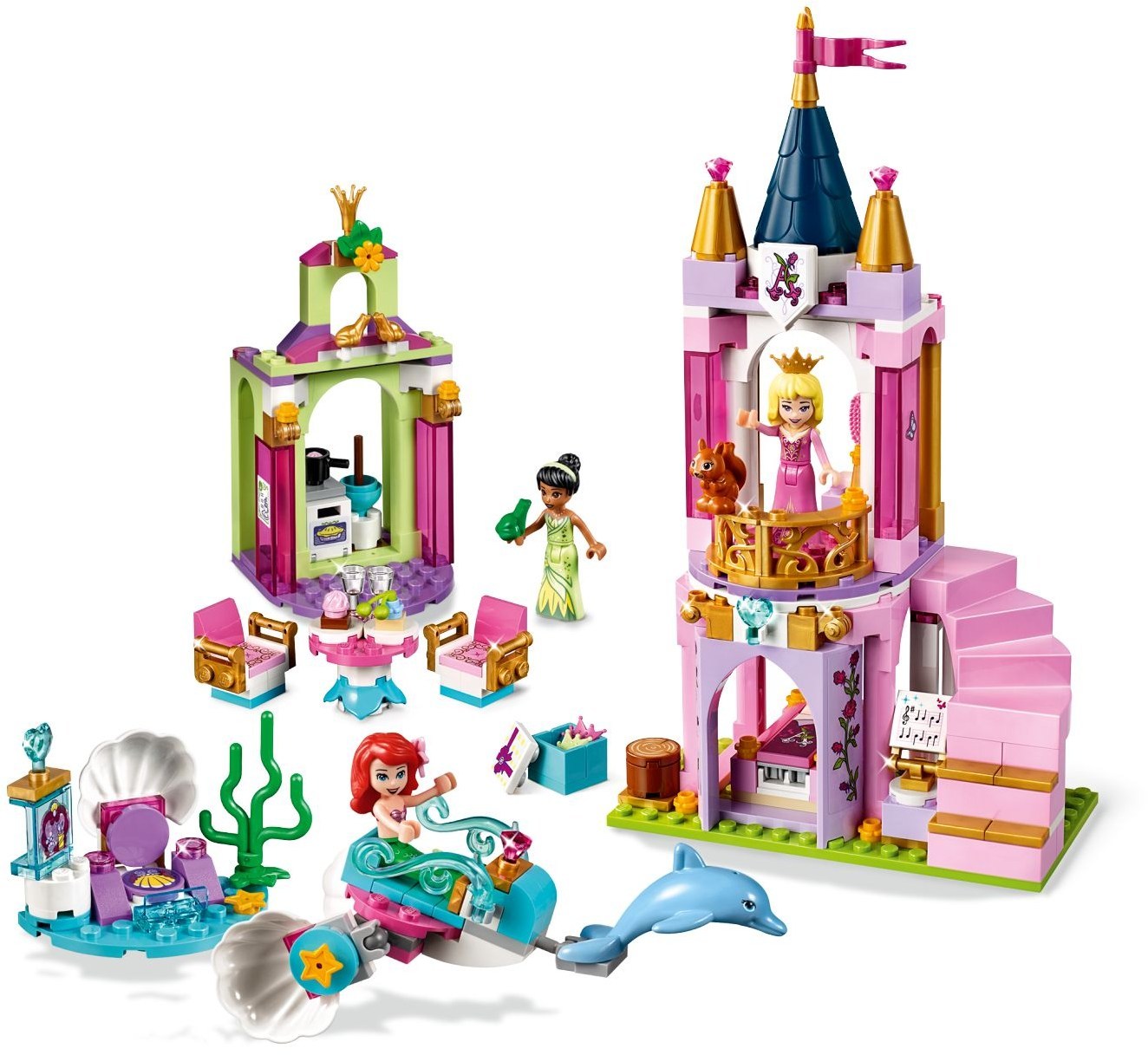 LEGO Disney - Ariel, Aurora, & Tiana's Royal Celebration (41162) image