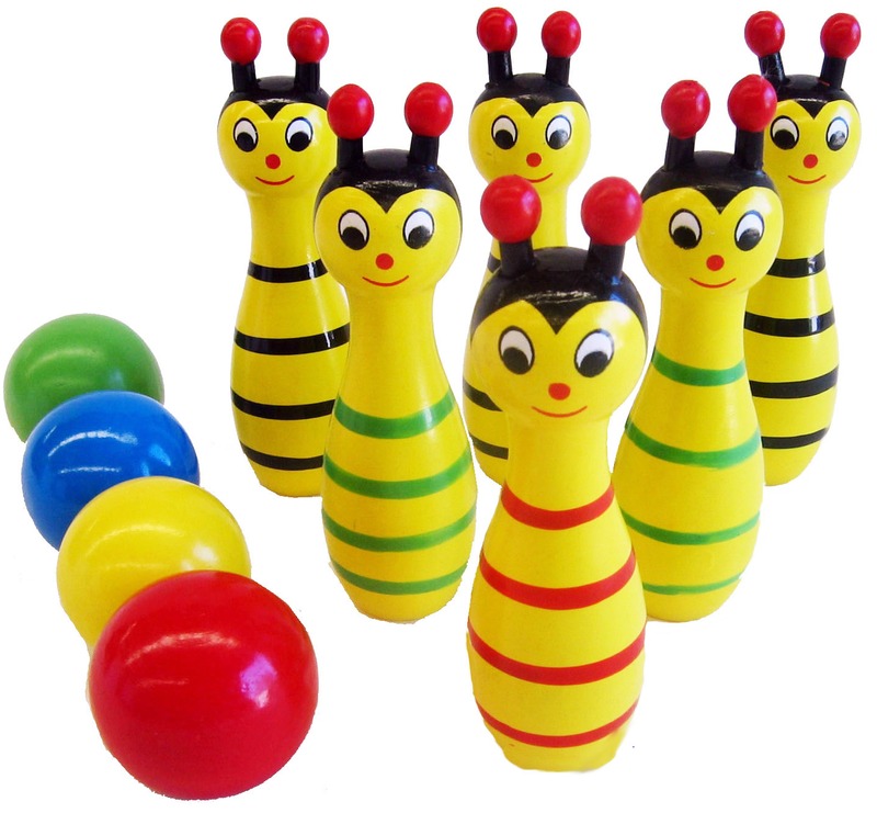 Fun Factory: Bowling Animals - Bee image