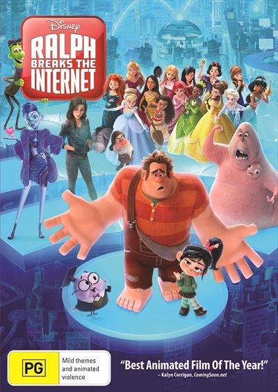 Ralph Breaks The Internet on DVD image